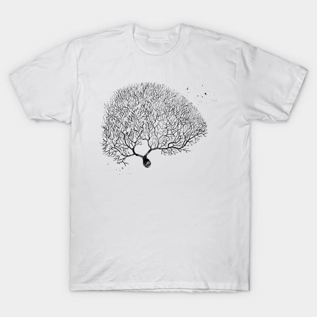 Purkinje Neuron T-Shirt by erzebeth